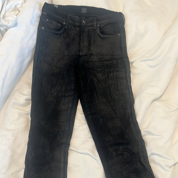Citizens of humanity Black waxed jeans - Picture 4 of 5